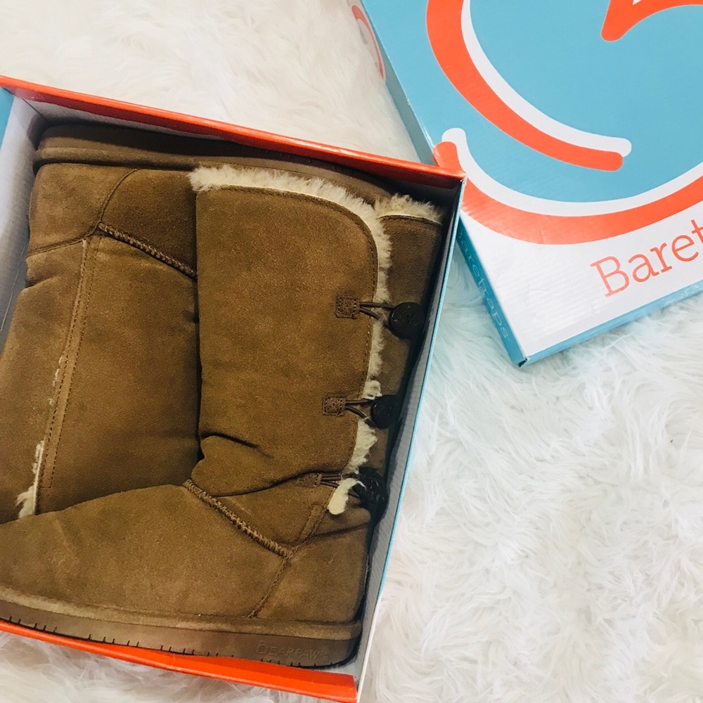 Bearpaw Lauren chestnut boots - Picture 2 of 7